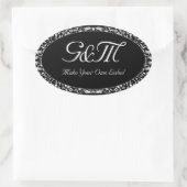 Flore Étiquette personnalisable (Sac)