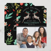 Flore festive de rennes | Carte photo de vacances (Devant / Derrière)