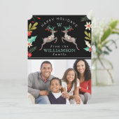 Flore festive de rennes | Carte photo de vacances (Debout devant)