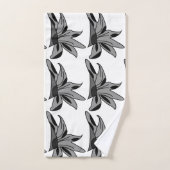 Flore fleur sauvage (Serviette à main)