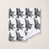Flore fleur sauvage (Gant de toilette)