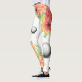 Flore Golf Balls Leggings Golfer (Gauche)