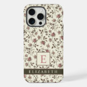 Flore gris personnalisable Fleurs violettes rose r (Verso)