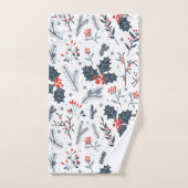 Flore hivernale (Serviette à main)