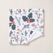 Flore hivernale (Gant de toilette)