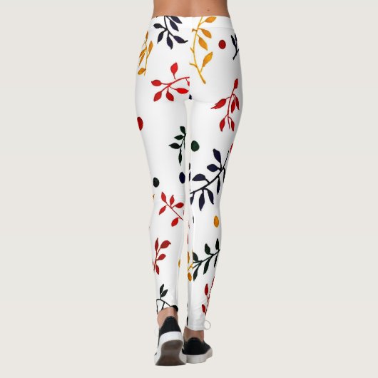 Flore : Leggings à motifs (Dos)