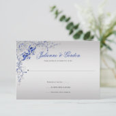 Flore Ornat Bleu Argent RSVP (Debout devant)