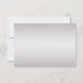 Flore Ornat Bleu Argent RSVP (Dos)