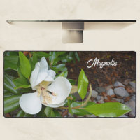 Flore photographique en fleurs de Magnolia blanc