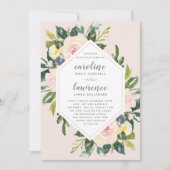 Flore printanière | FAIRE-PART DE MARIAGE (Devant)