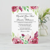 Flore printanière | Invitation (Debout devant)