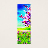 Flore Printemps Coloré Élégant Verse Bible (Dos)