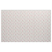 Flore rose et tissu de papillons (Yard)