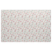 Flore rose et tissu de papillons (Fat Quarter)