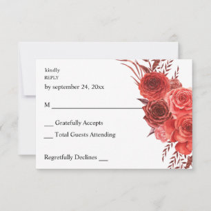 Flore rouge no Repas RSVP 2