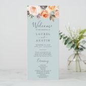 Flore rustique | Programme de mariage de monnaie (Debout devant)