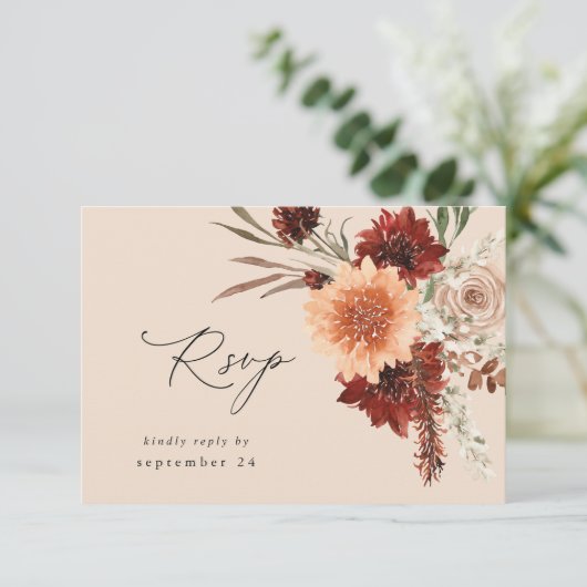 Flore rustique Terre & Champagne avec Repas RSVP - (Debout devant)