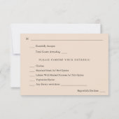 Flore rustique Terre & Champagne avec Repas RSVP - (Dos)
