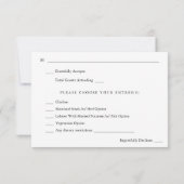 Flore rustique Terre & Champagne avec Repas RSVP 2 (Dos)