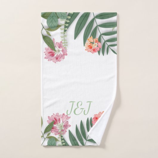 Flore tropicale  (Serviette à main)