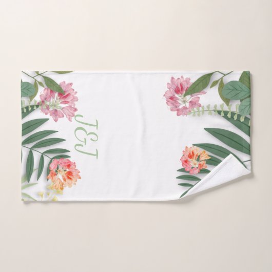 Flore tropicale (Serviette à main)