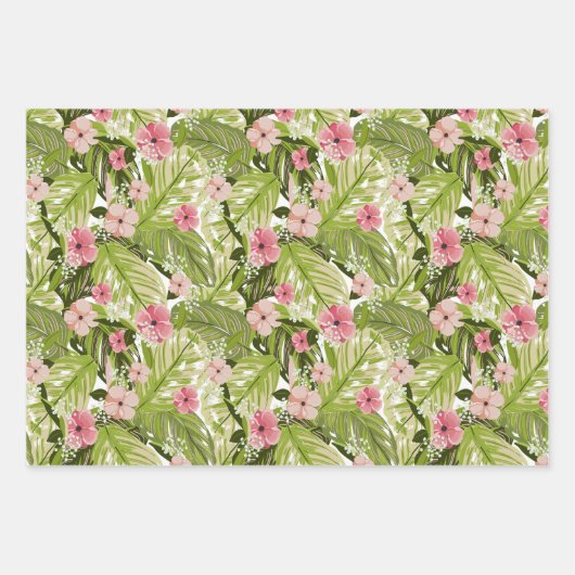 Flore tropicale et Feuille (Devant 3)