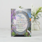 Flore tropicale Paradise Portal paysage Invitation (Debout devant)