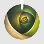 Flore verte Florale moderne Art Abstrait Motif #23 (dos)