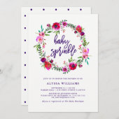 Flore vivante| Invitation à saupoudrer (Devant / Derrière)