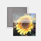 Floreal Enregistrer la date Magnet Modèle (Recto/Verso)