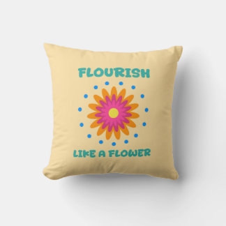 Florece como una flor kussen