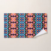 floreel bad handdoek (Handdoek)