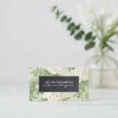  floreel botanisch visitekaartje (Staand voorkant)