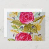 floreel briefkaart (Voorkant / Achterkant)