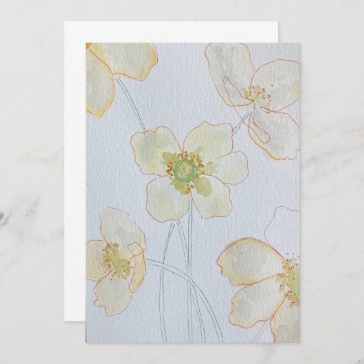 floreel kaart (Voorkant / Achterkant)