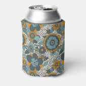 floreel patroon blikjeskoeler (Blikje Achterkant)