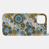 floreel patroon Case-Mate iPhone case (Achterkant (horizontaal))
