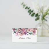 floreel, retro visitekaartje (Staand voorkant)