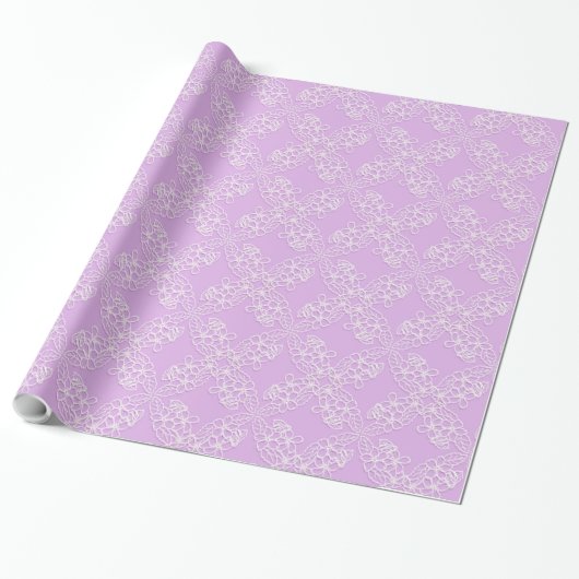 florelaas cadeaupapier (Uitgerold)