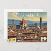 Florence (6) briefkaart (Voorkant / Achterkant)