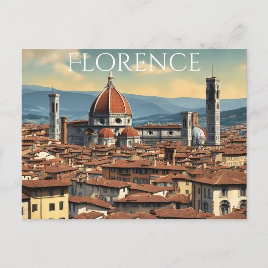 Florence (6) briefkaart (Voorkant)