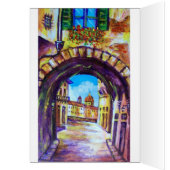 FLORENCE ANTIEK ALLEY UITZICHT CHURCH CESTELLO (Binnen (Links))