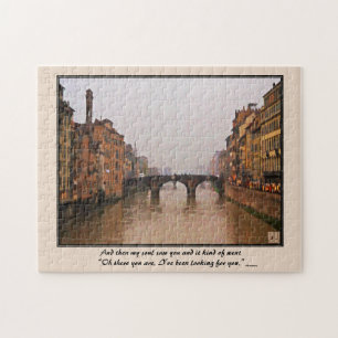 Florence Bridge met Love Quote Legpuzzel
