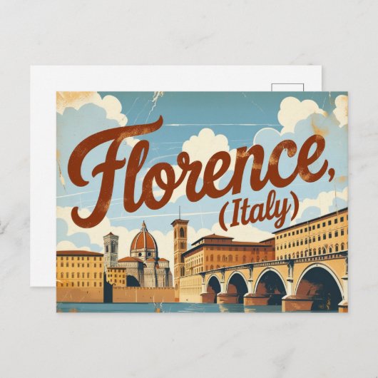 Florence Carte postale Beauté (Devant / Derrière)