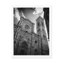 Florence Cathedraal, zwart-wit