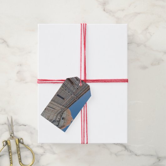 Florence Cathedral Cadeaulabel (Met Touw)