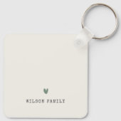 Florence Cathedral Italië Waterverf Italiaans reiz Sleutelhanger (Achterkant)