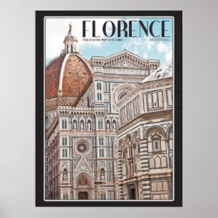 Florence Cathedral Poster