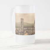 Florence Cathedral, Toscane, Italië Matglas Bierpul (Voorkant links)