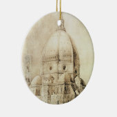 Florence Cathedral uit het oosten, uit 'Fragmenten Keramisch Ornament (Rechts)